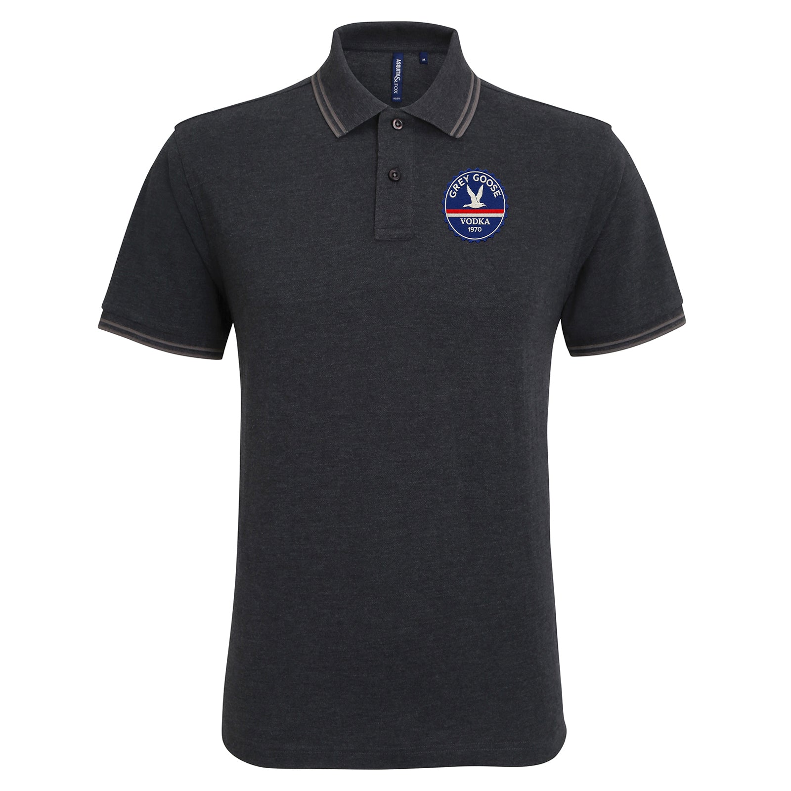 Grey Goose Vodka Tipped Polo Shirt