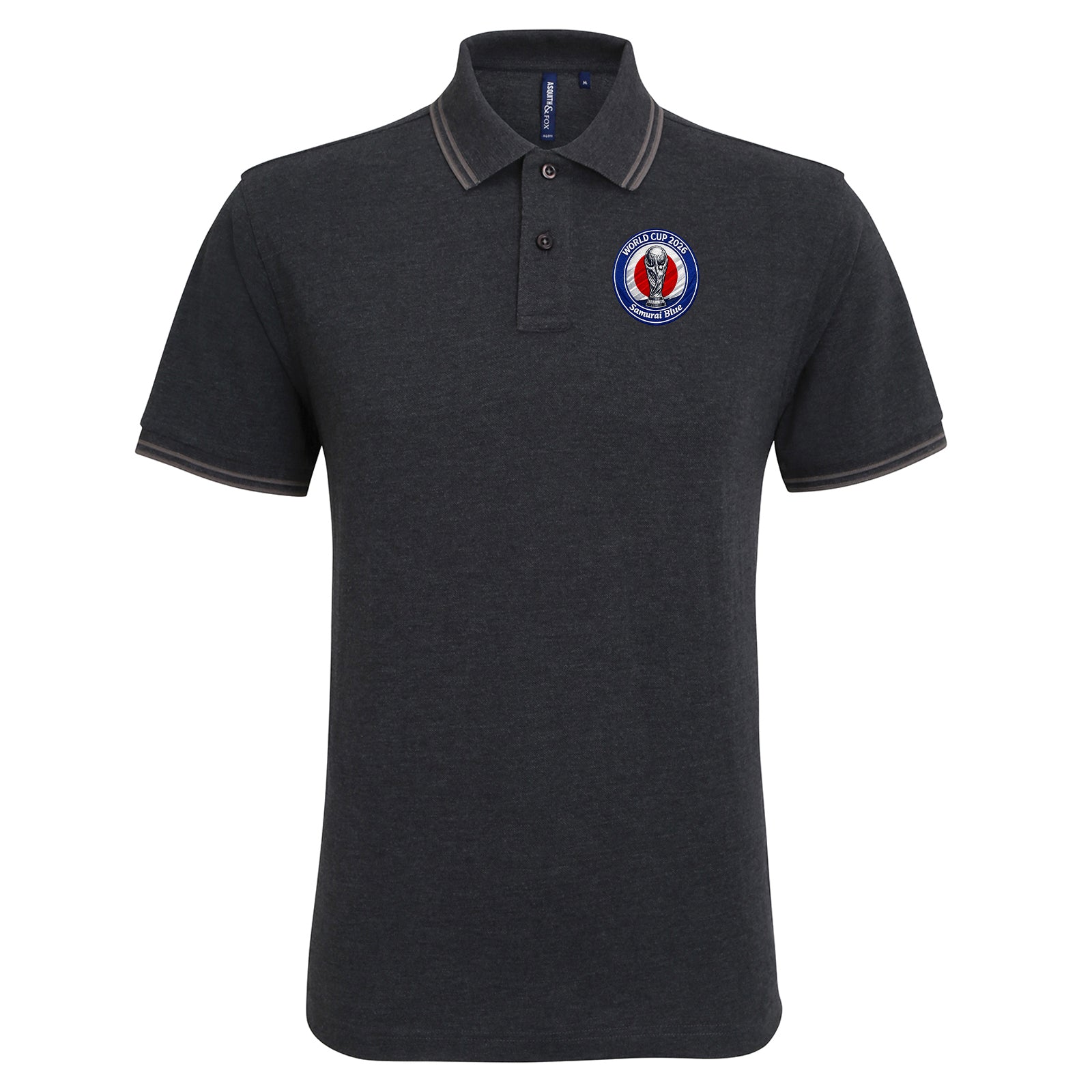 Japan World Cup 2026 Tipped Polo Shirt 
