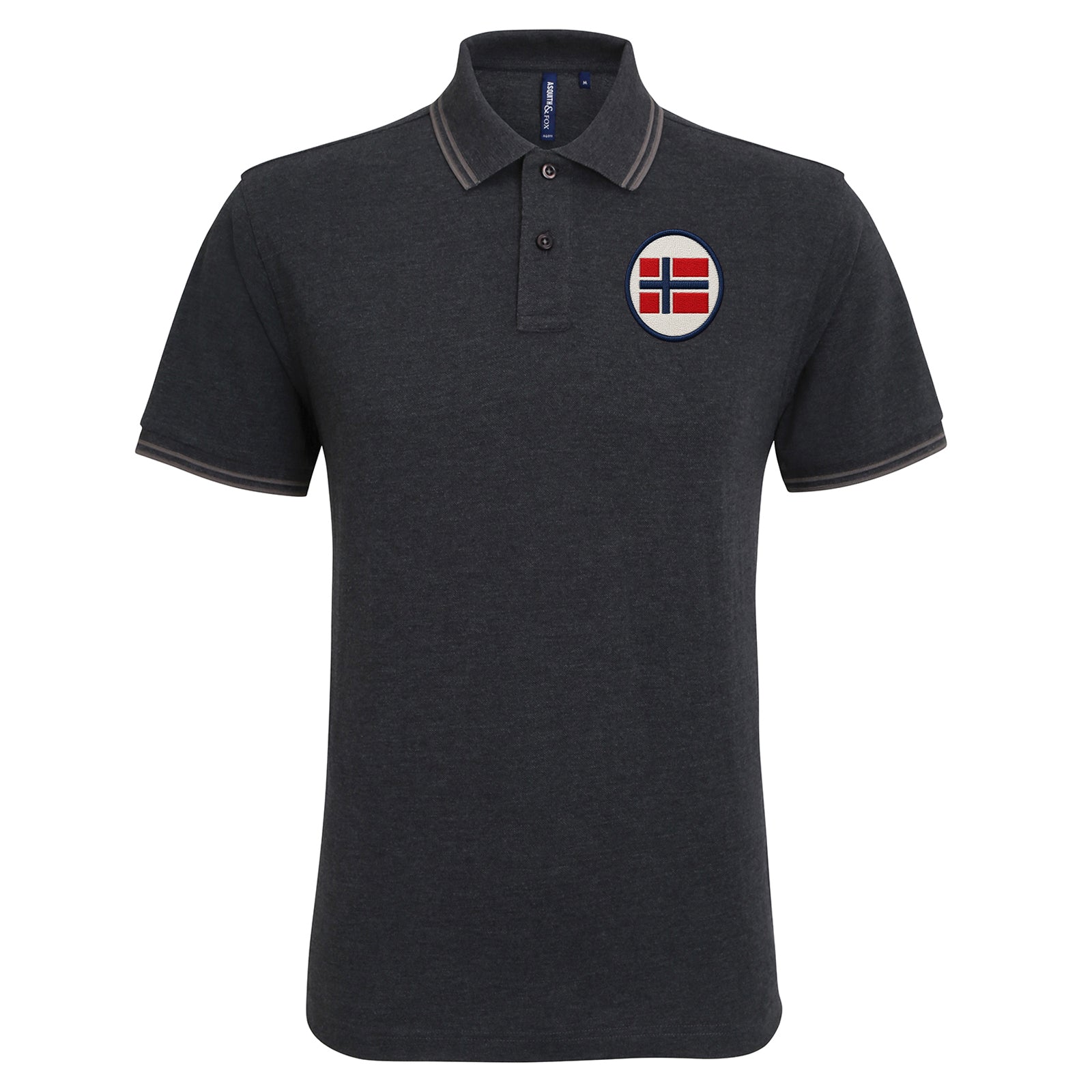 Norway Football Tipped Polo Shirt