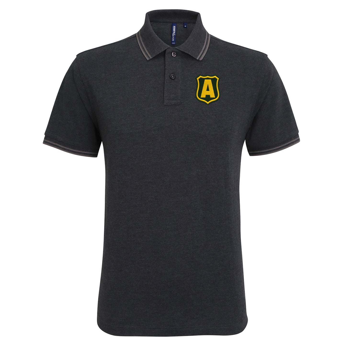 Retro Australia Soccer Tipped Polo Shirt 
