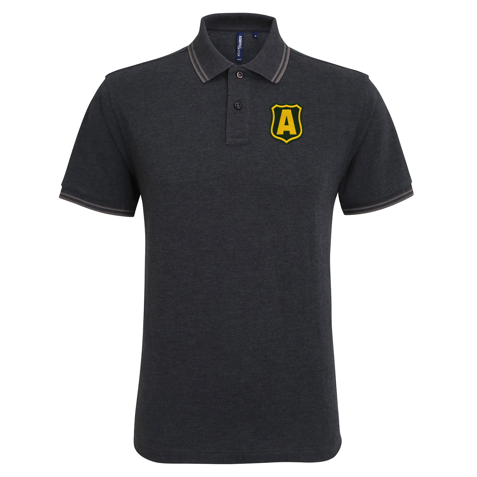 Retro Australia Soccer Tipped Polo Shirt 