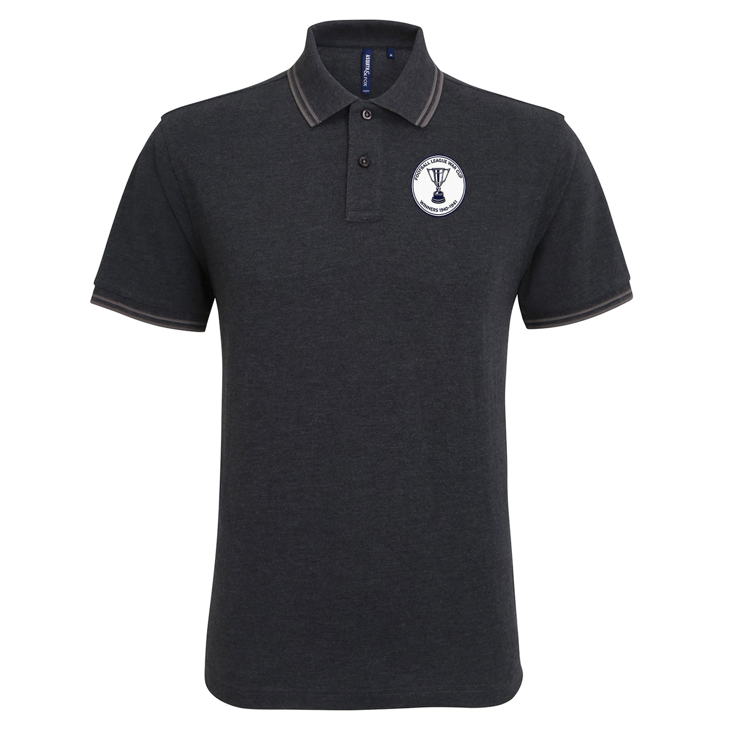 Retro Preston North End Tipped Polo Shirt