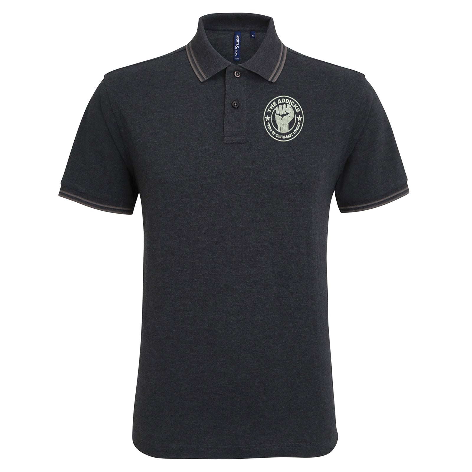 Charlton Athletic Football Tipped Polo Shirt