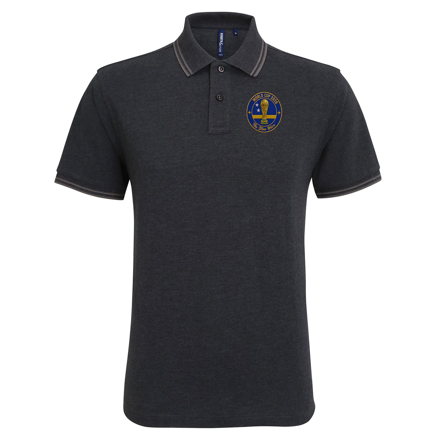Curacao Football Tipped Polo Shirt