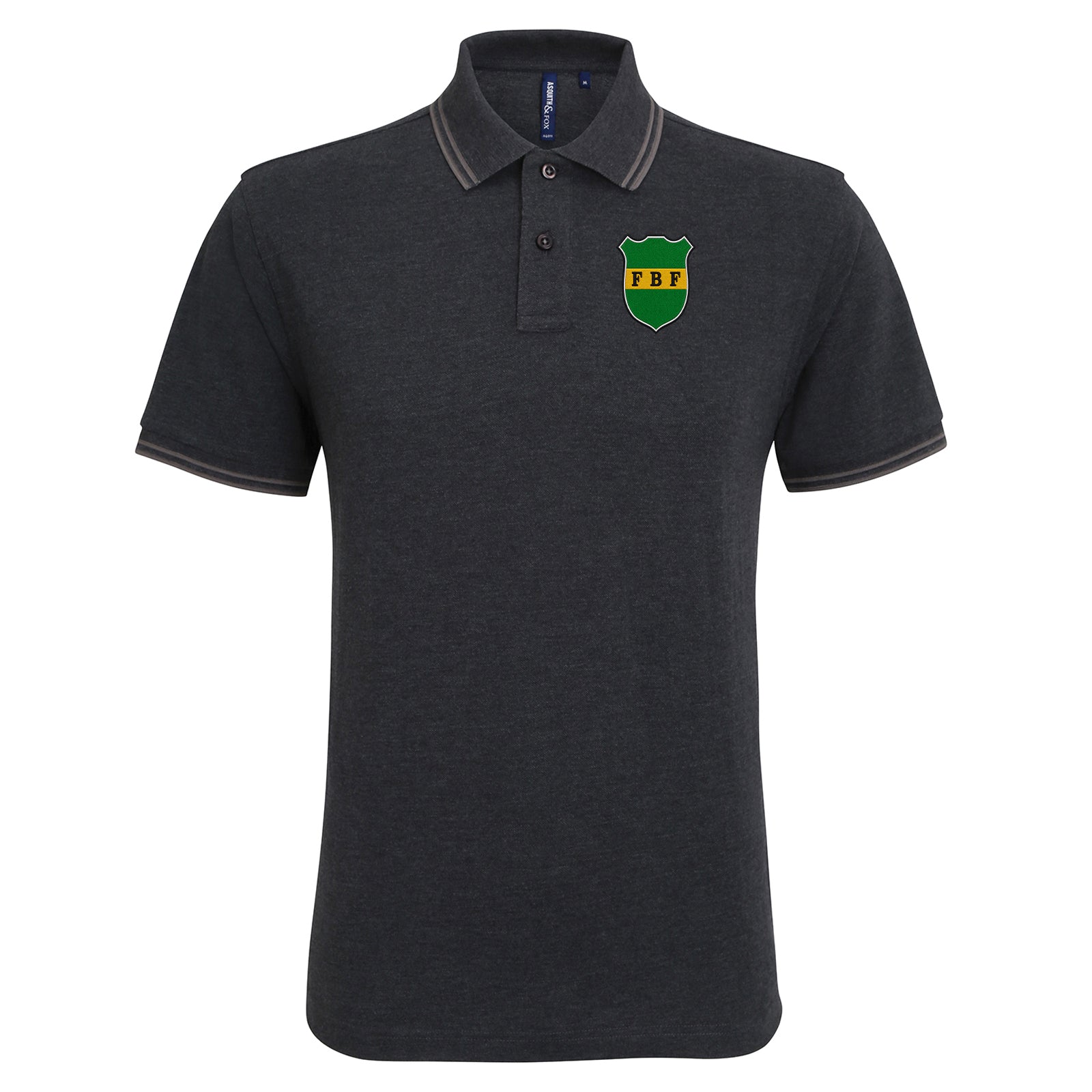 Classic Brazil Football Tipped Polo Shirt 
