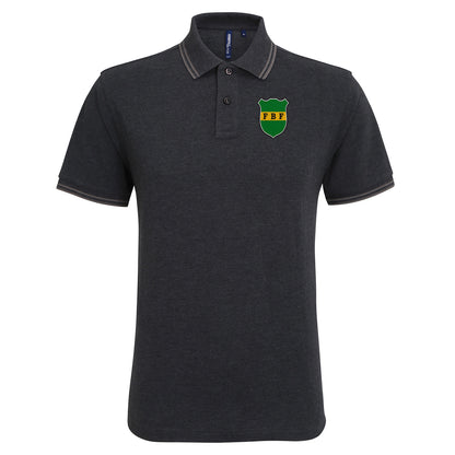 Classic Brazil Football Tipped Polo Shirt 