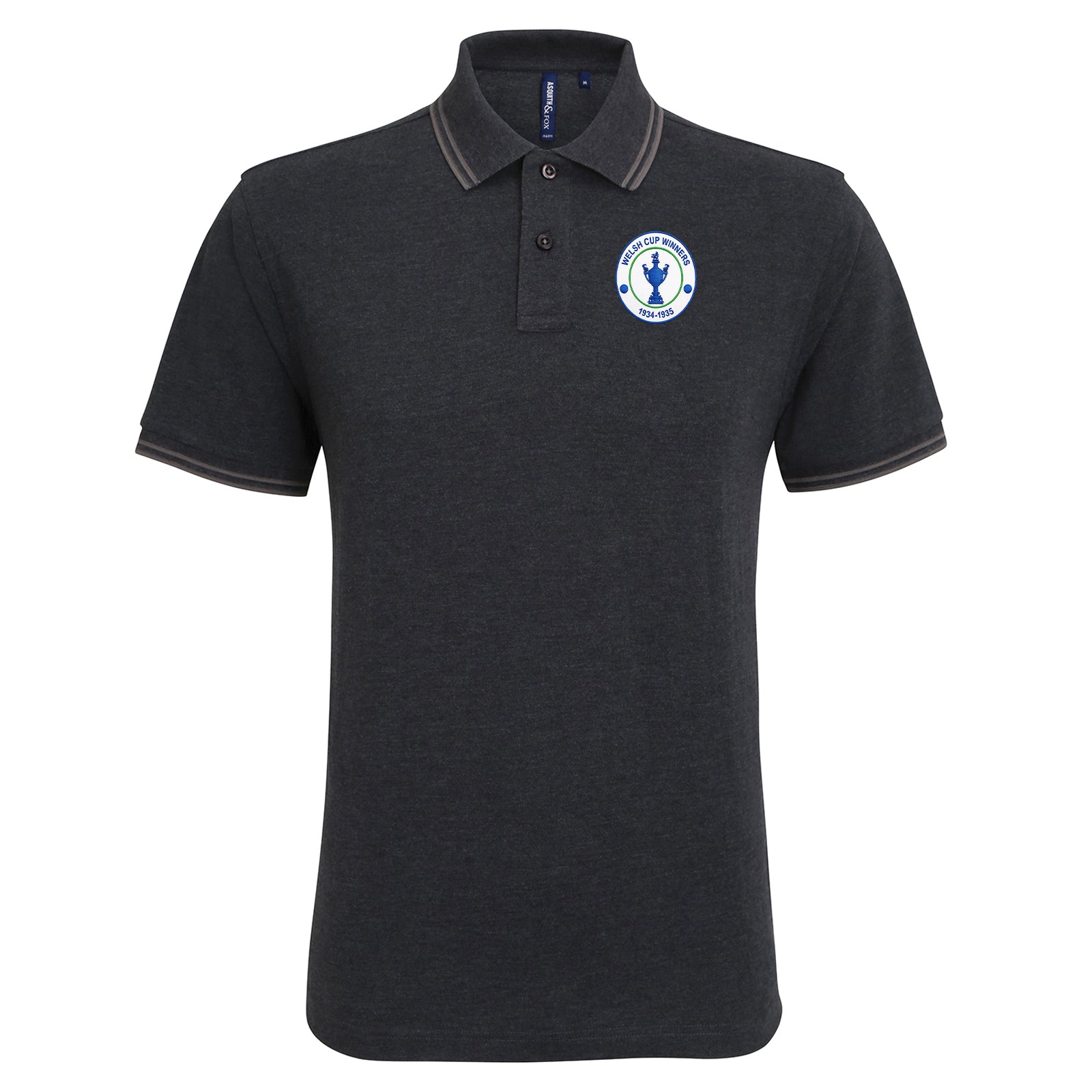 Vintage Tranmere Rovers Tipped Polo Shirt