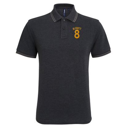 Luther Blissett Watford Football Tipped Polo Shirt