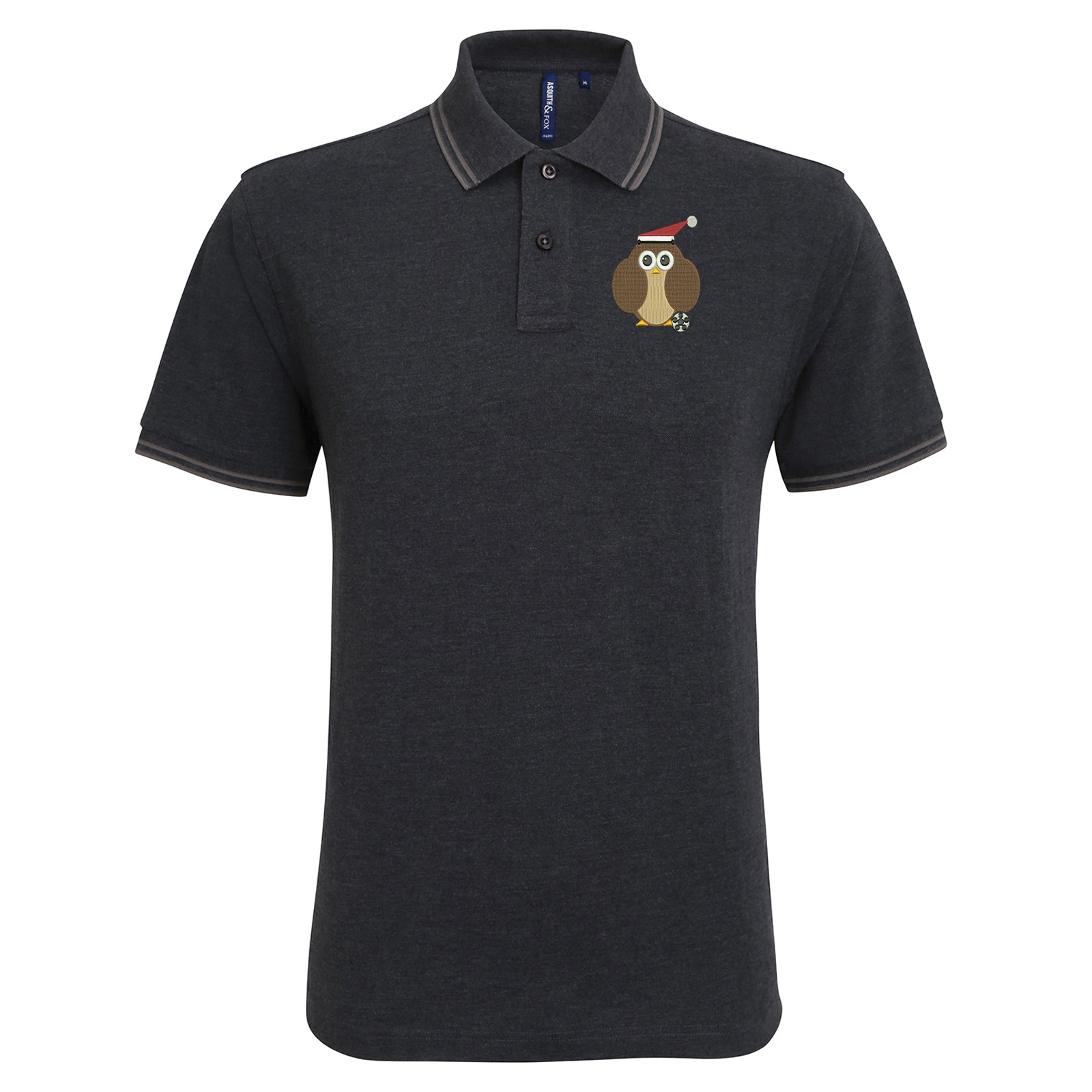 Sheffield Wednesday Christmas Santa Tipped Polo Shirt