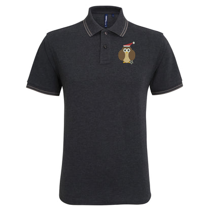 Sheffield Wednesday Christmas Santa Tipped Polo Shirt