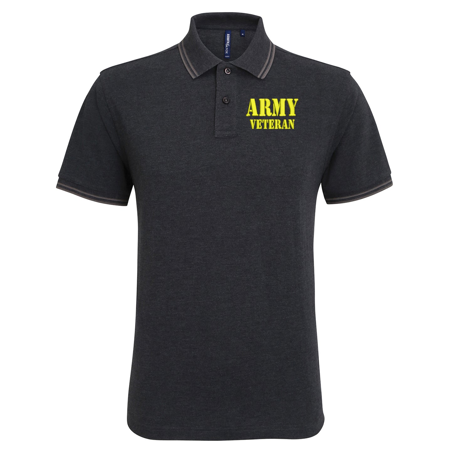 Army Veteran Tipped Polo Shirt