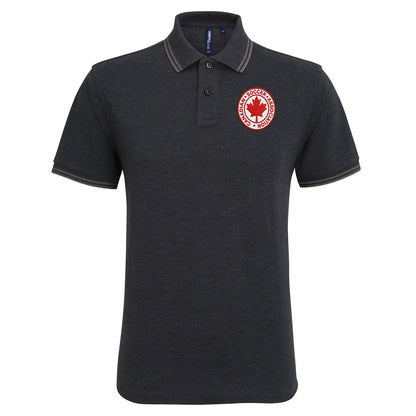 Classic Canada Soccer Tipped Polo Shirt