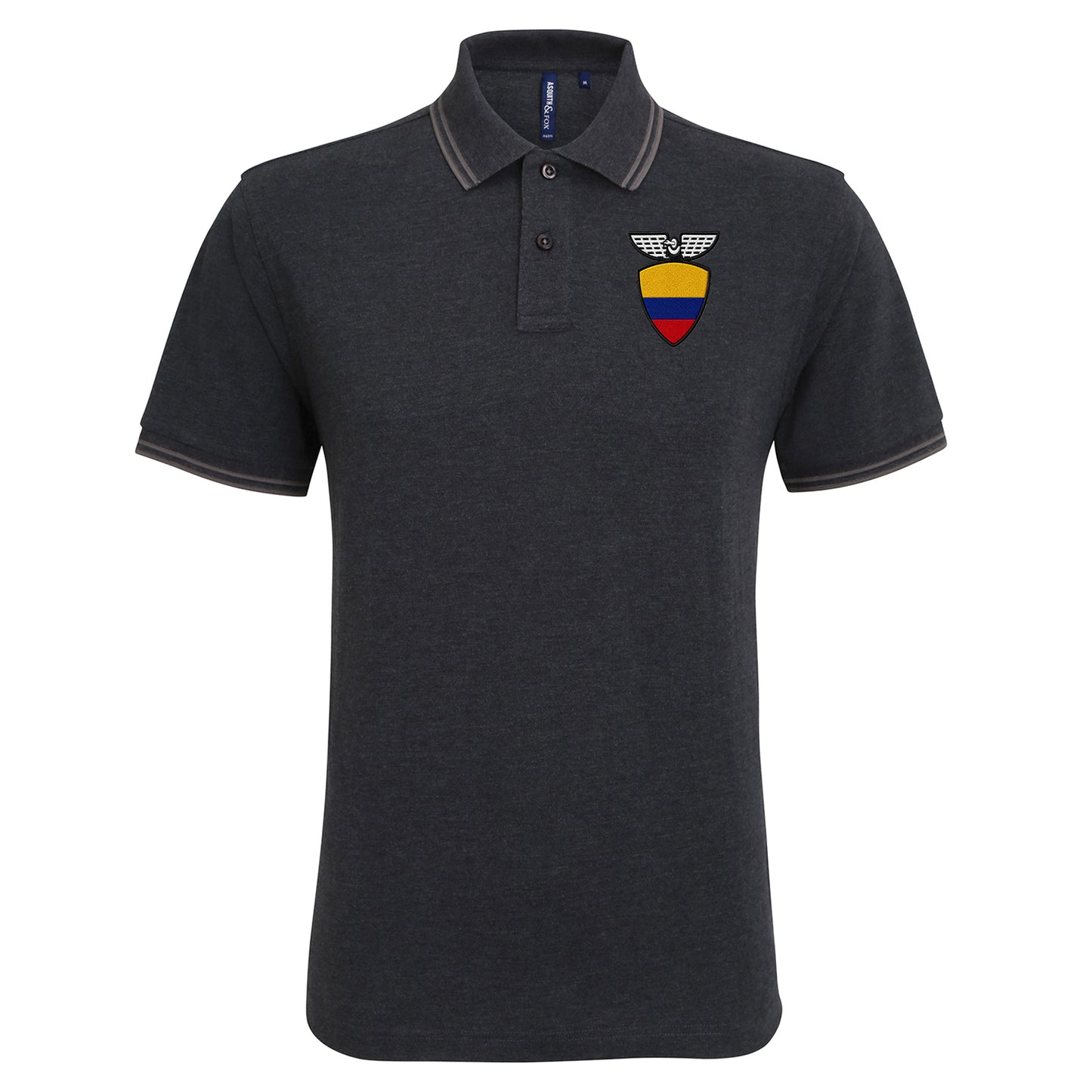 Ecuador Football Tipped Polo Shirt 