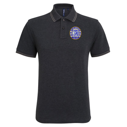 QPR 140th Anniversary 1886-2026 Embroidered Tipped Polo Shirt
