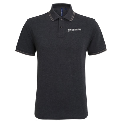 System of a Down Tipped Polo Shirt