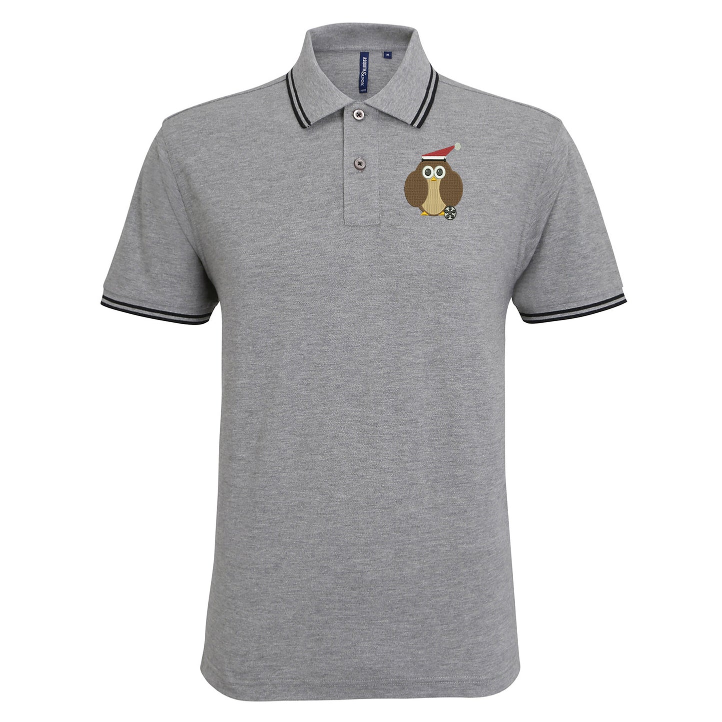 Sheffield Wednesday Christmas Santa Tipped Polo Shirt
