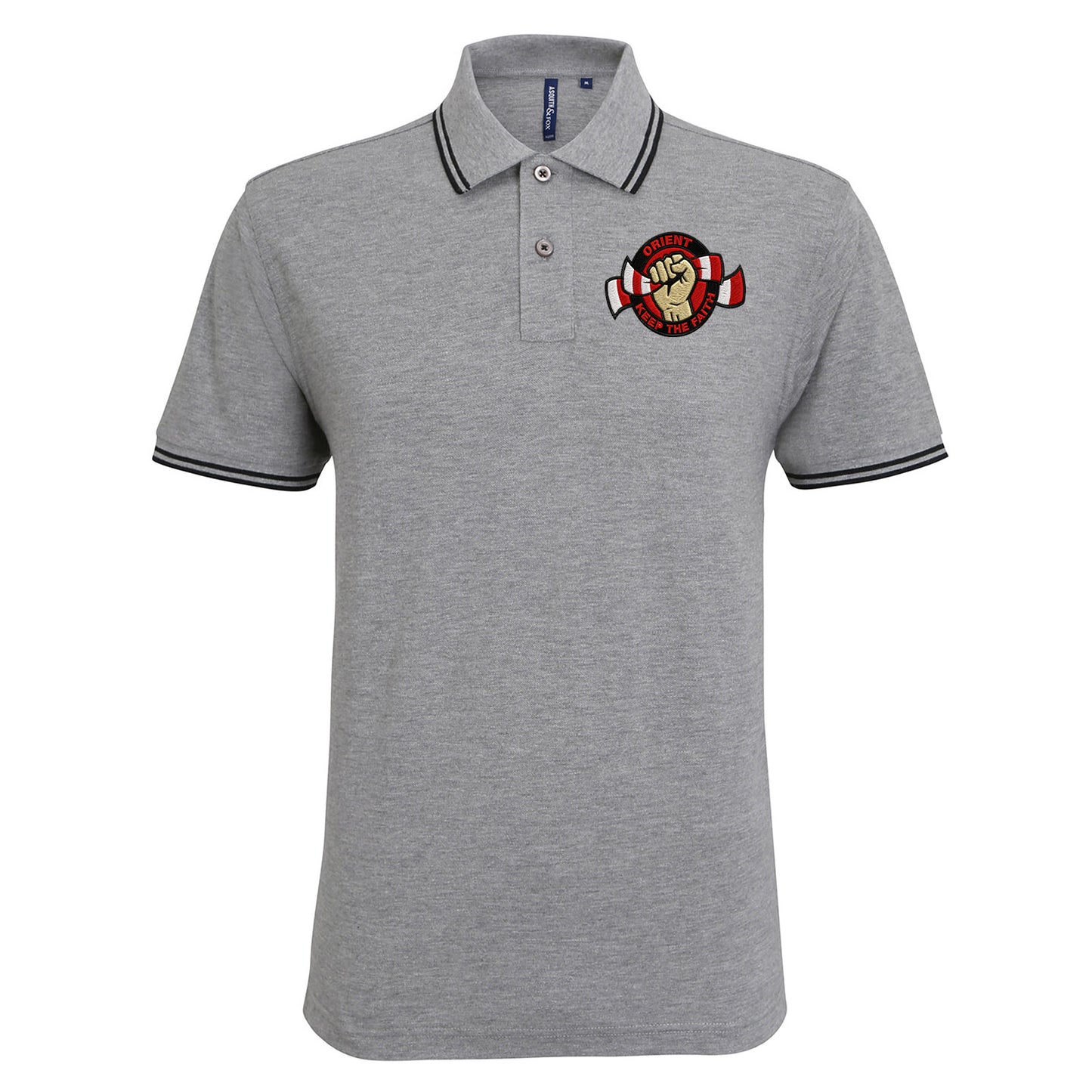 Leyton Orient Football Tipped Polo Shirt 