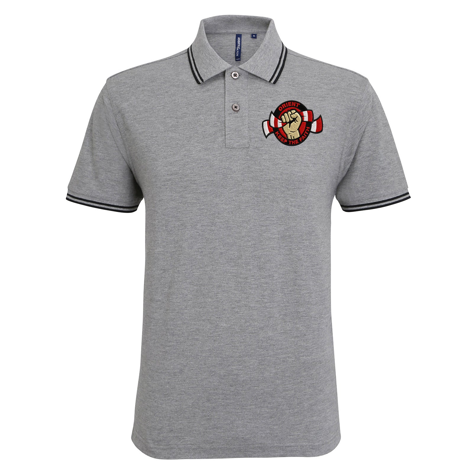 Leyton Orient Football Tipped Polo Shirt 