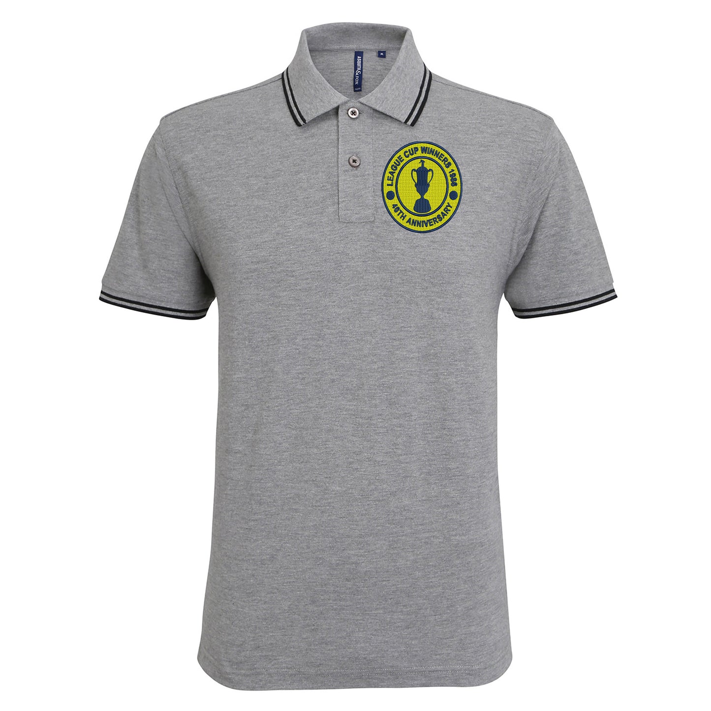 Oxford United League Winners 1986 Tipped Polo Shirt