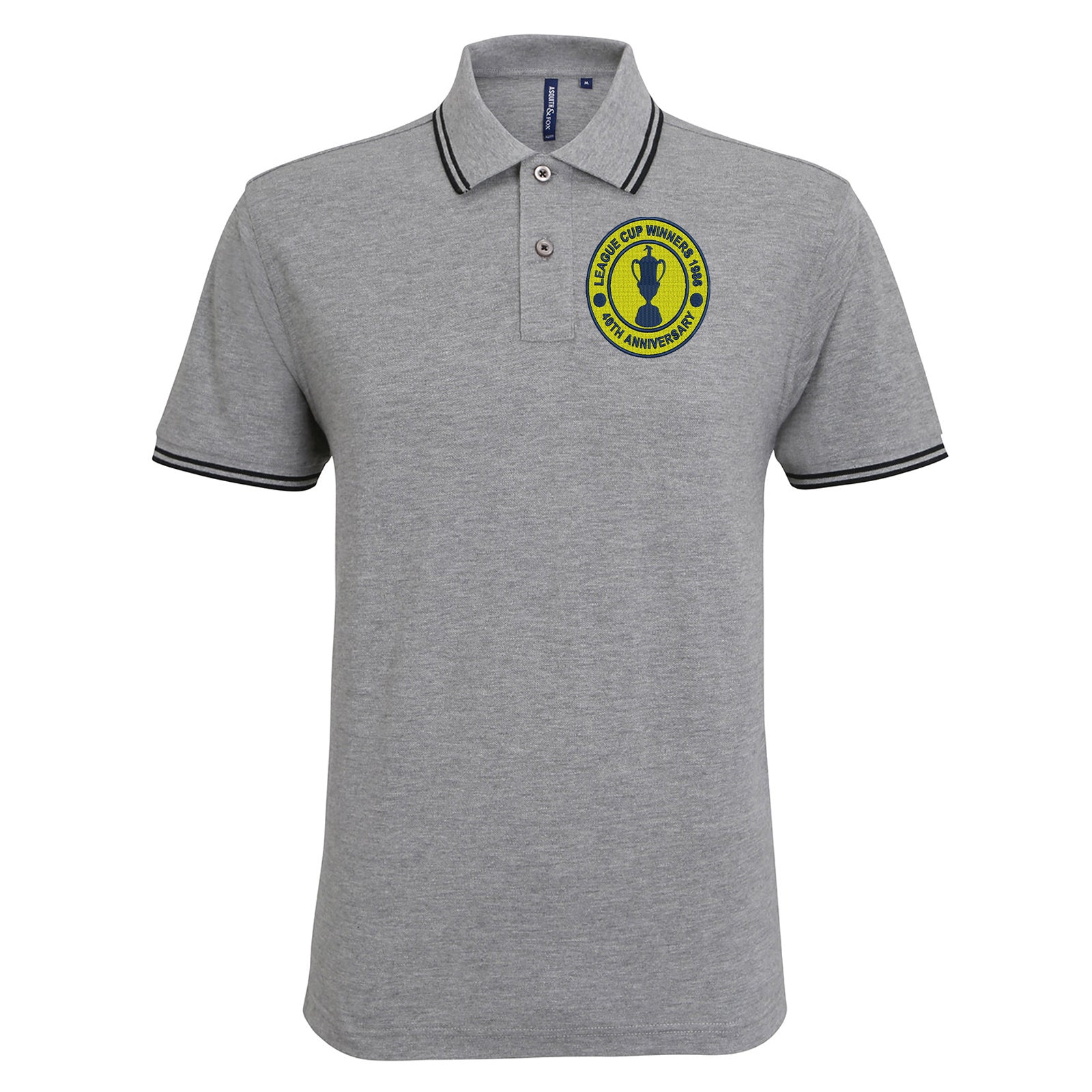 Oxford United League Winners 1986 Tipped Polo Shirt