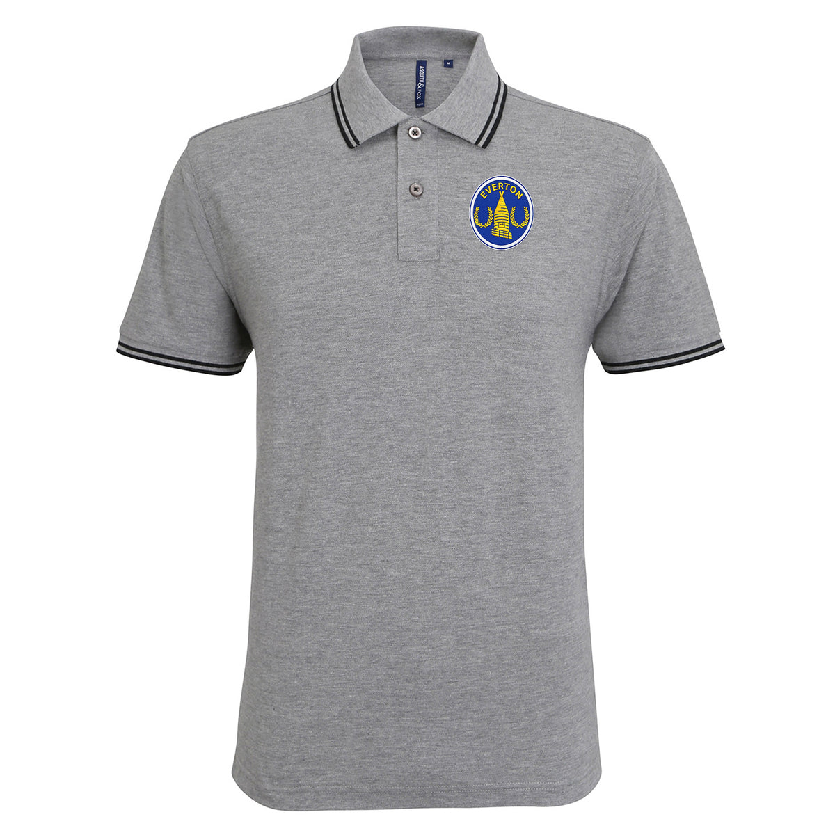 Classic Everton FC Tipped Polo Shirt