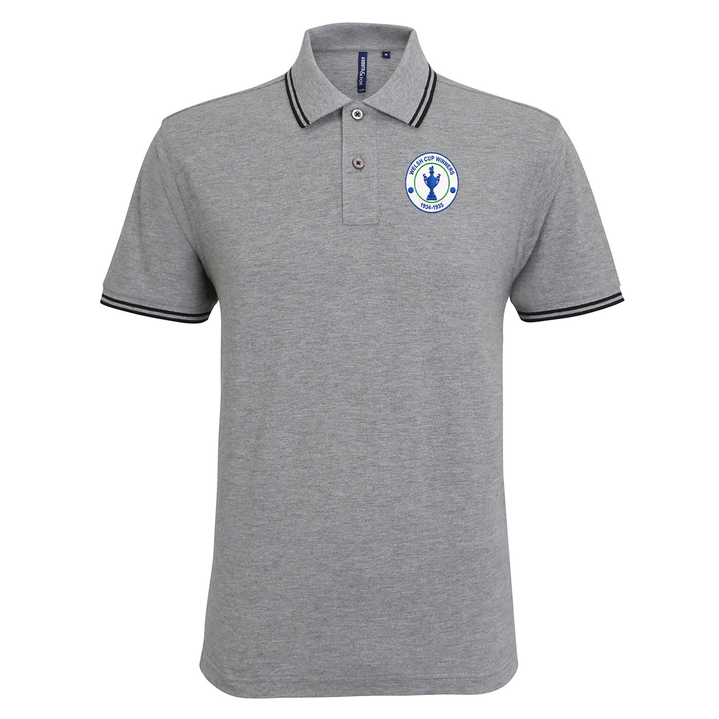 Vintage Tranmere Rovers Tipped Polo Shirt