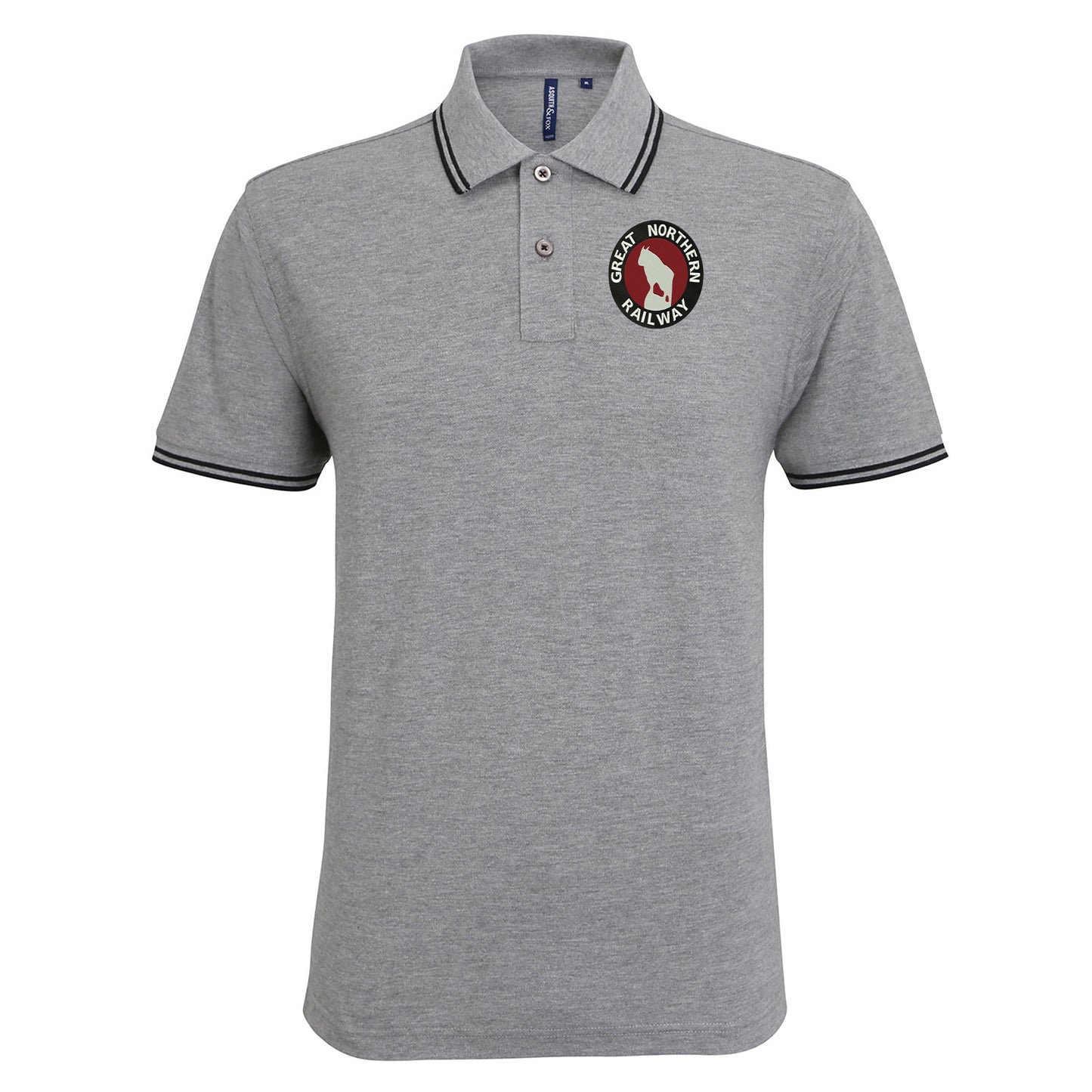 Great Northern Railway Tipped Polo Shirt 