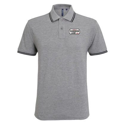 The Boys of Dungeon Lane Paul McCartney Album Tipped Polo Shirt
