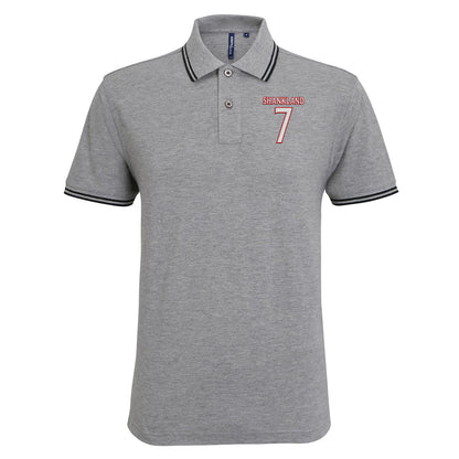 Lawrence Shankland Rangers Football Tipped Polo Shirt