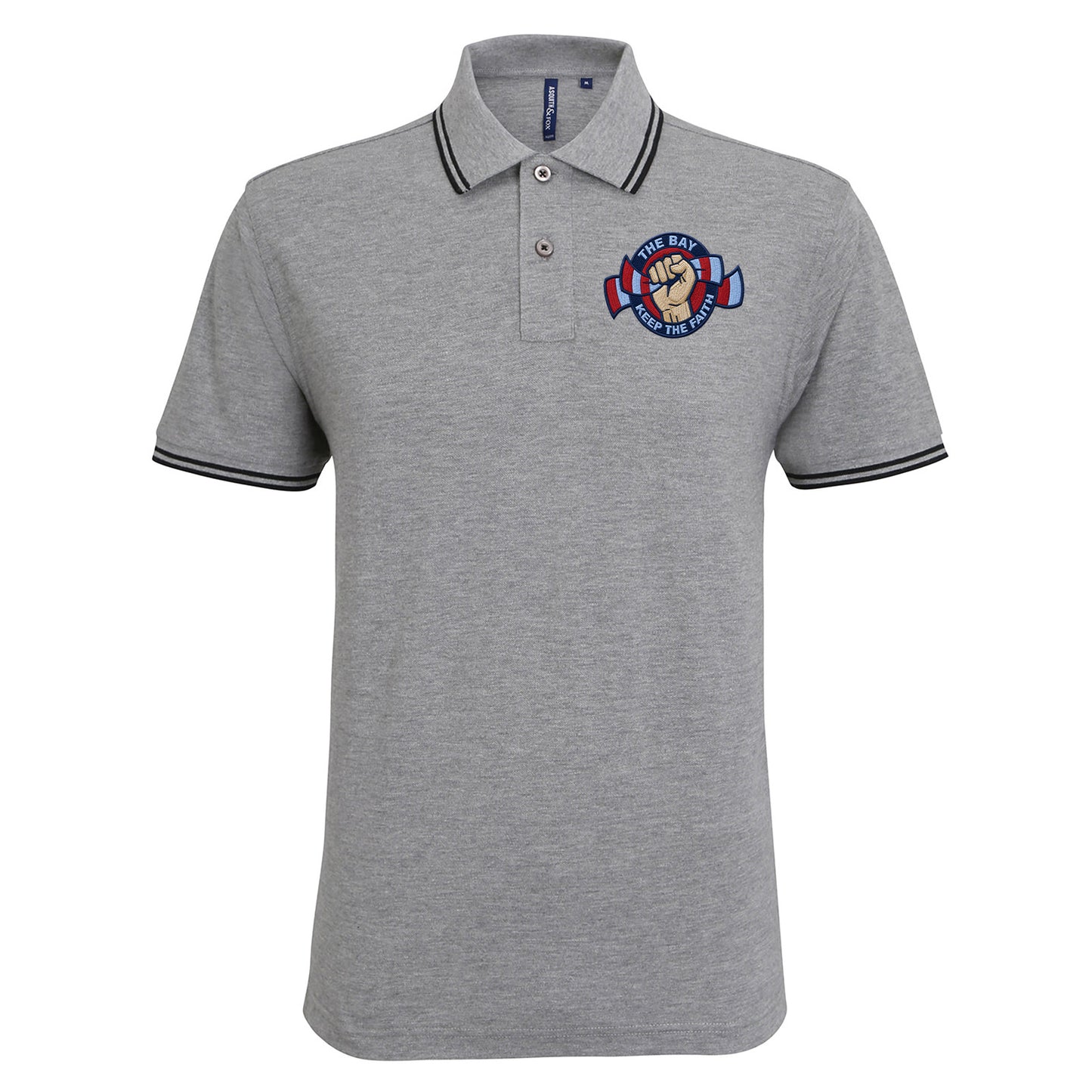 Colwyn Bay Football Tipped Polo Shirt