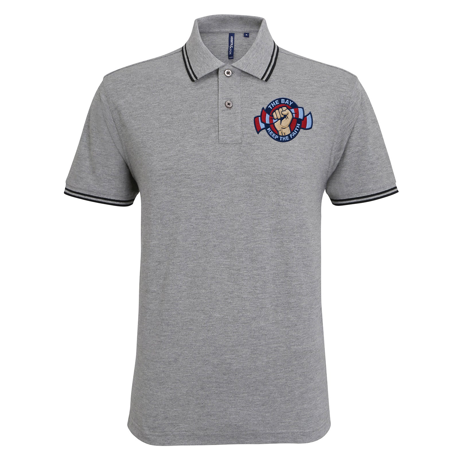 Colwyn Bay Football Tipped Polo Shirt