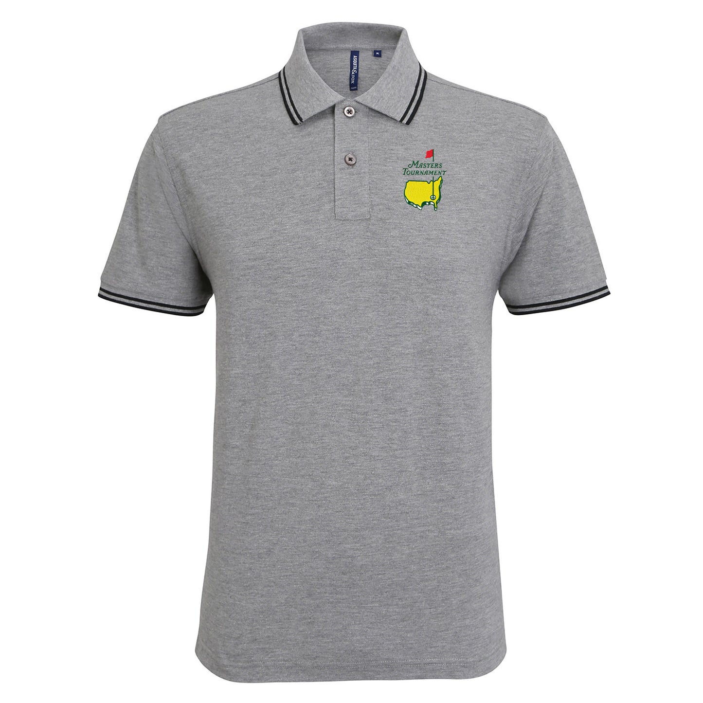 The Masters Tournament Golf Tipped Polo Shirt