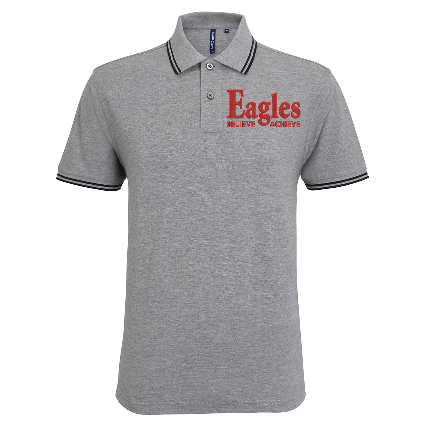 Crystal Palace Soccer Tipped Polo Shirt