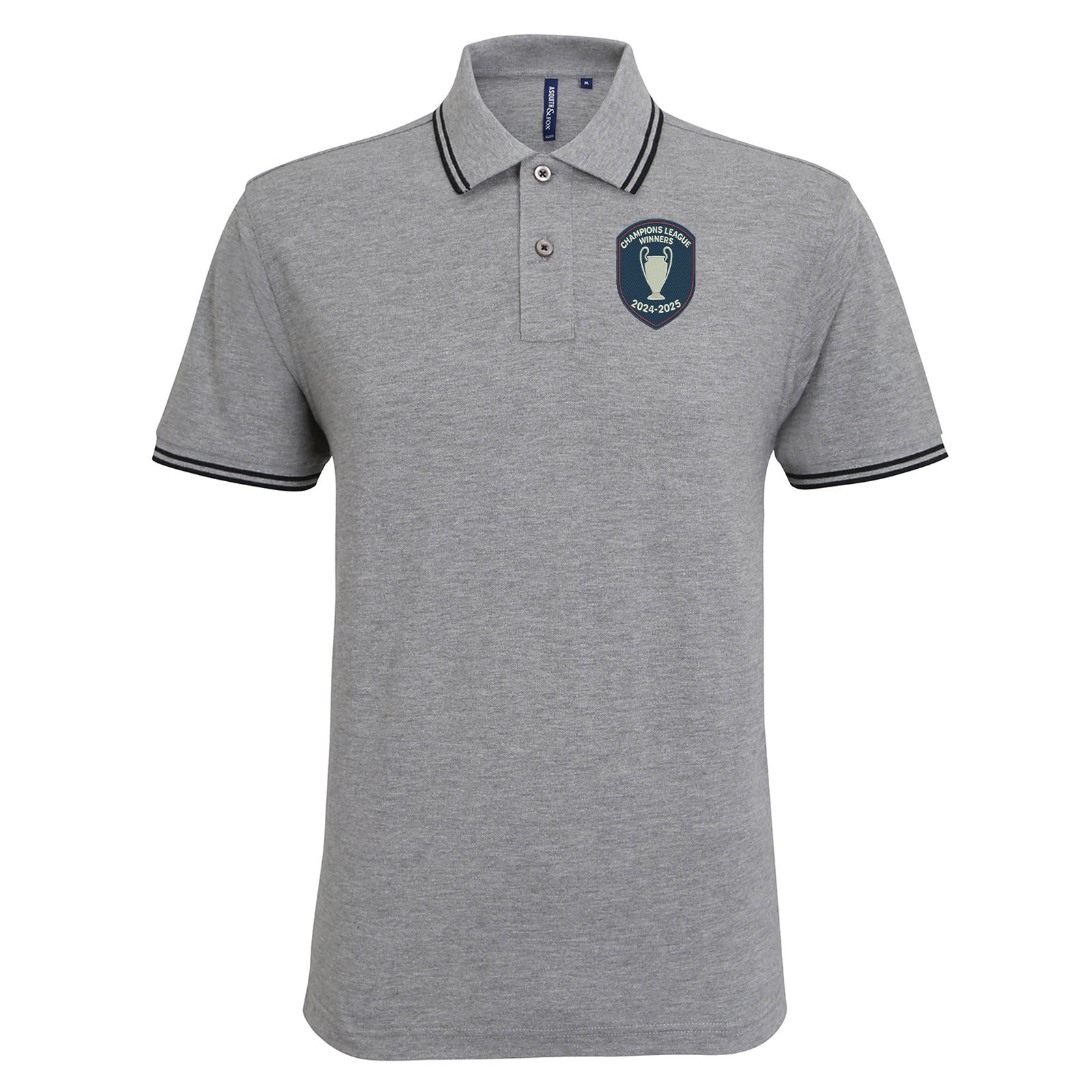 Champions League Winners Tipped Polo Shirt