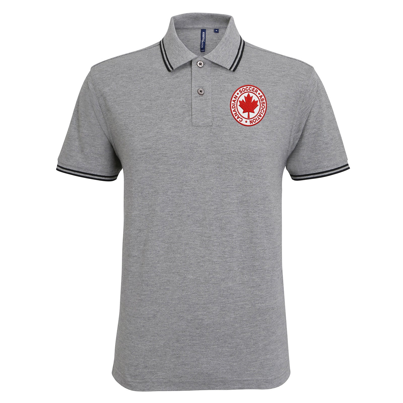 Classic Canada Soccer Tipped Polo Shirt
