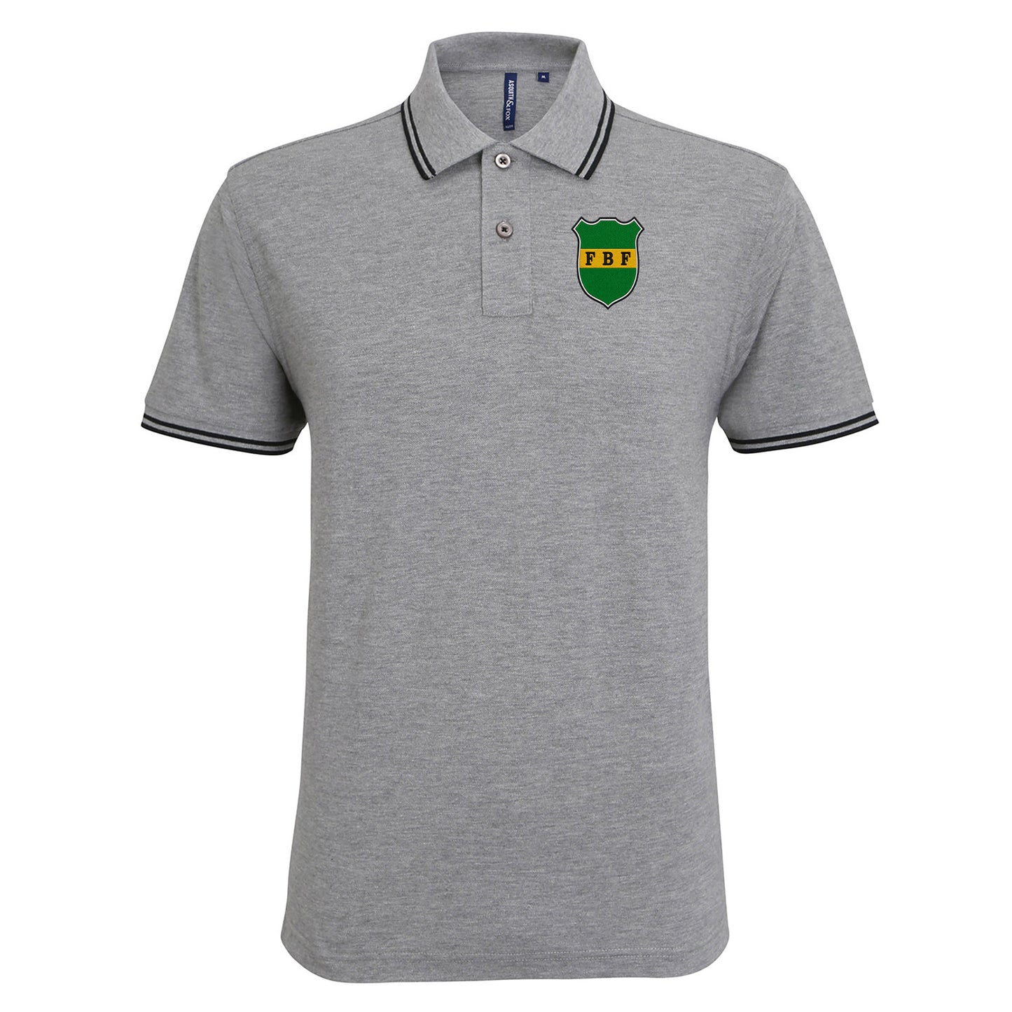 Classic Brazil Football Tipped Polo Shirt 