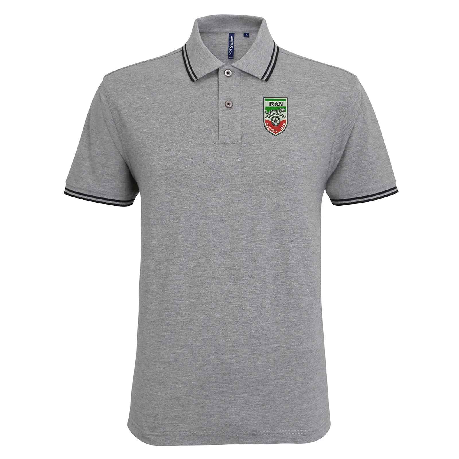 Iran Football Tipped Polo Shirt