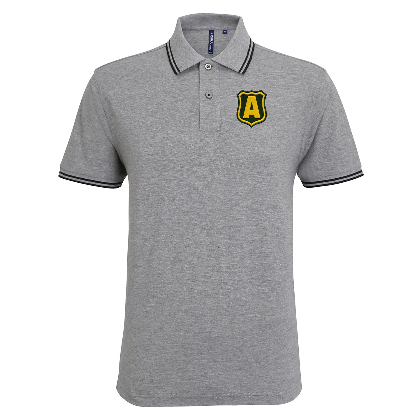 Retro Australia Soccer Tipped Polo Shirt 