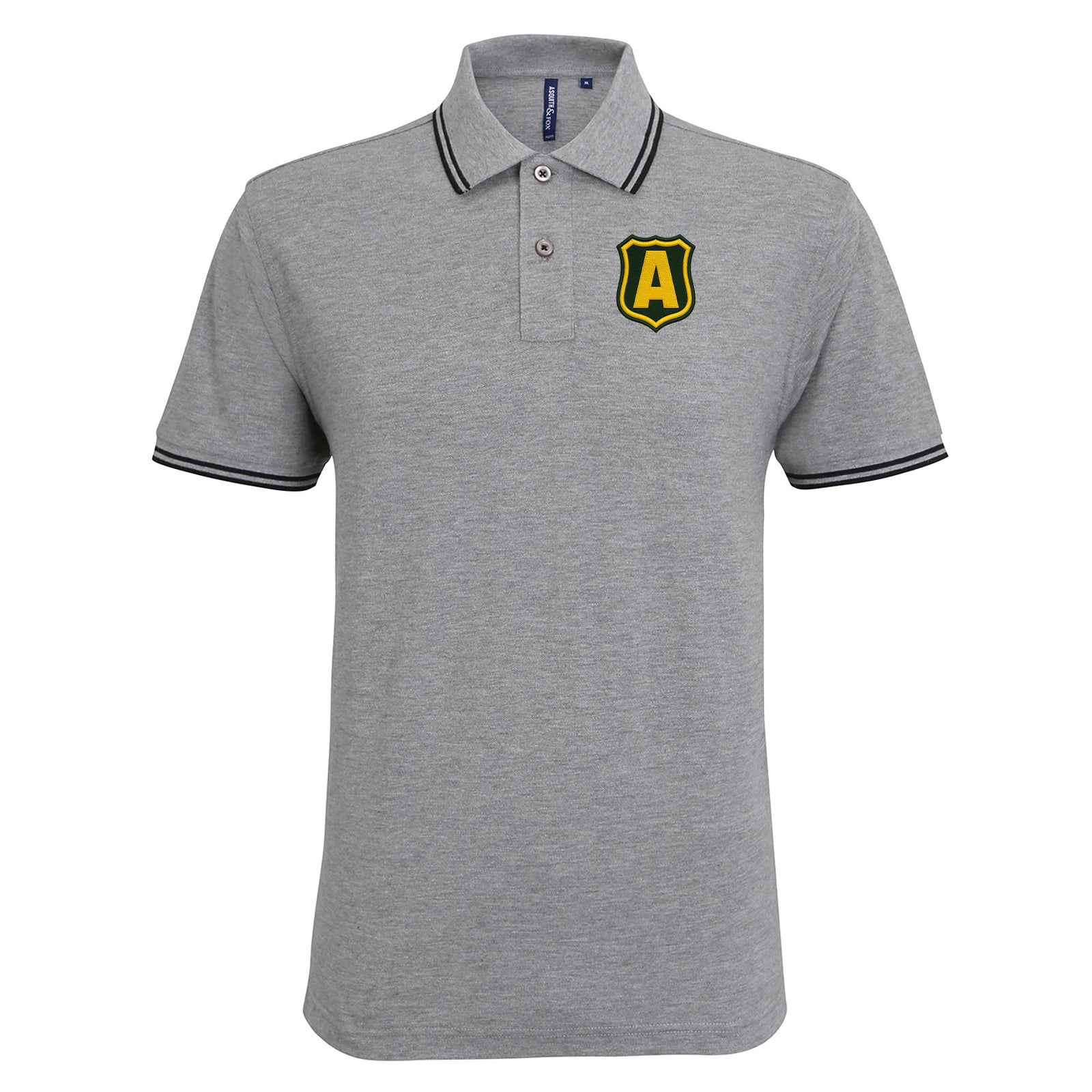 Retro Australia Soccer Tipped Polo Shirt 