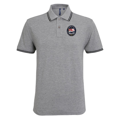 Royal Navy Matelot Tipped Polo Shirt 