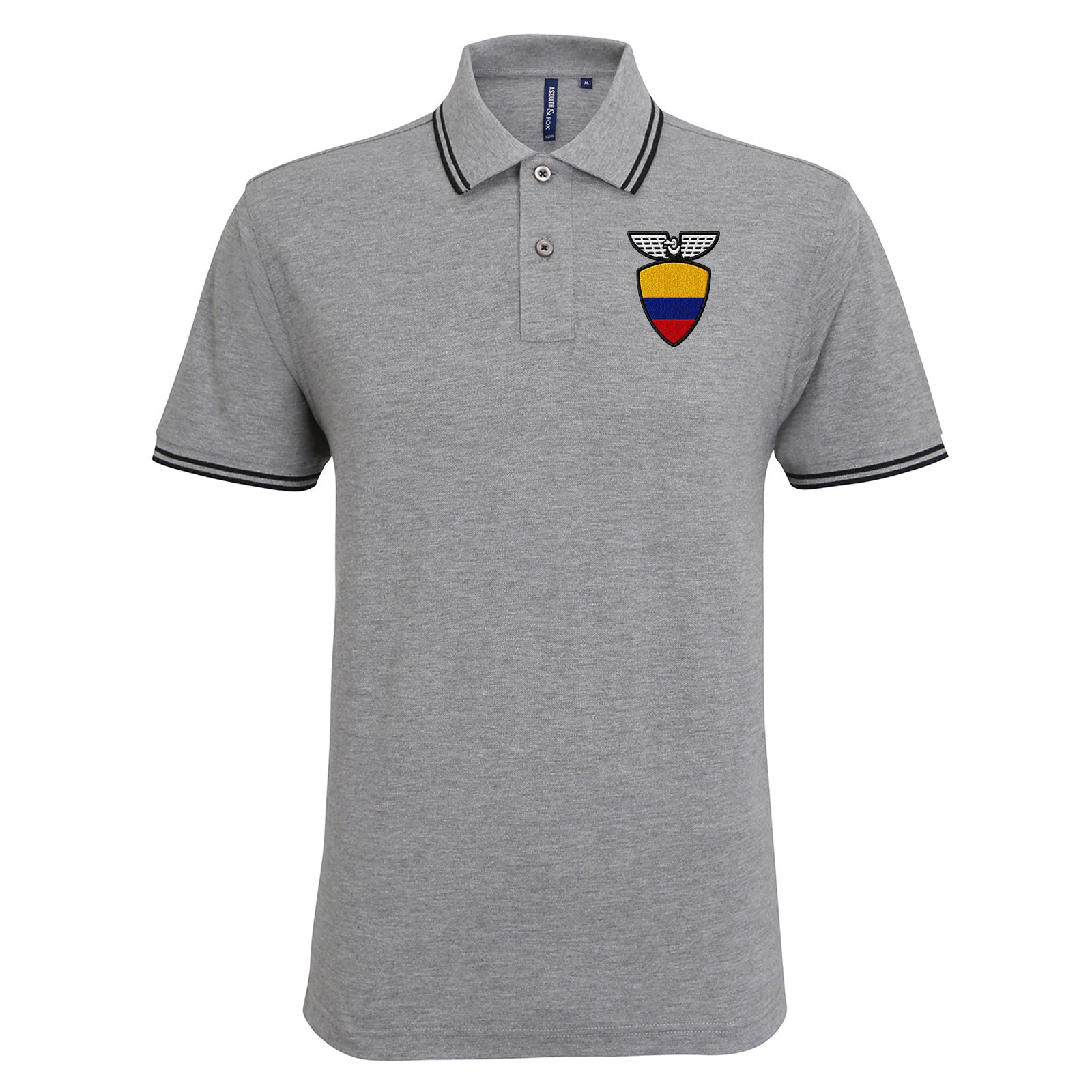 Ecuador Football Tipped Polo Shirt 