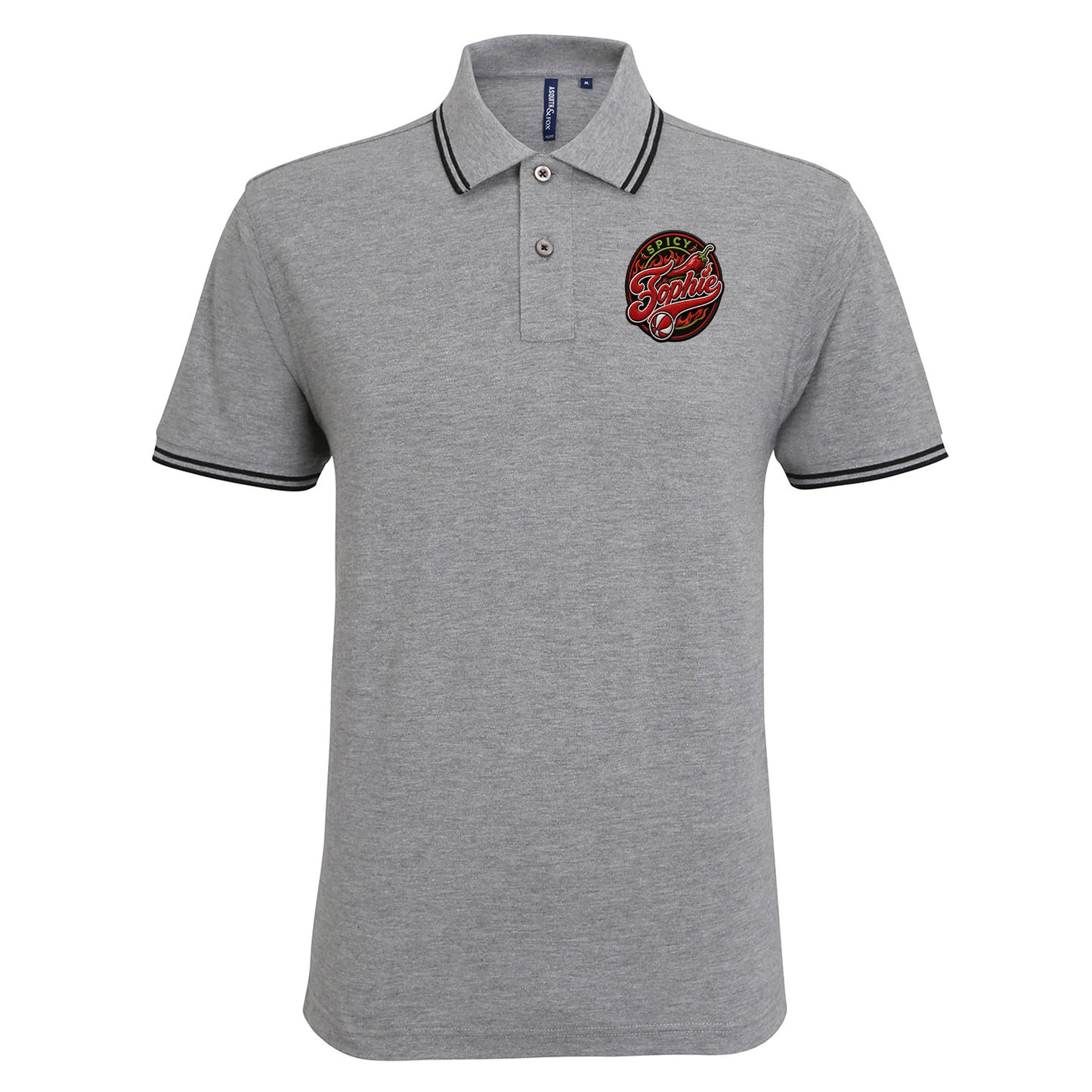 Spicy Sophie Cunningham Basketball Tipped Polo Shirt