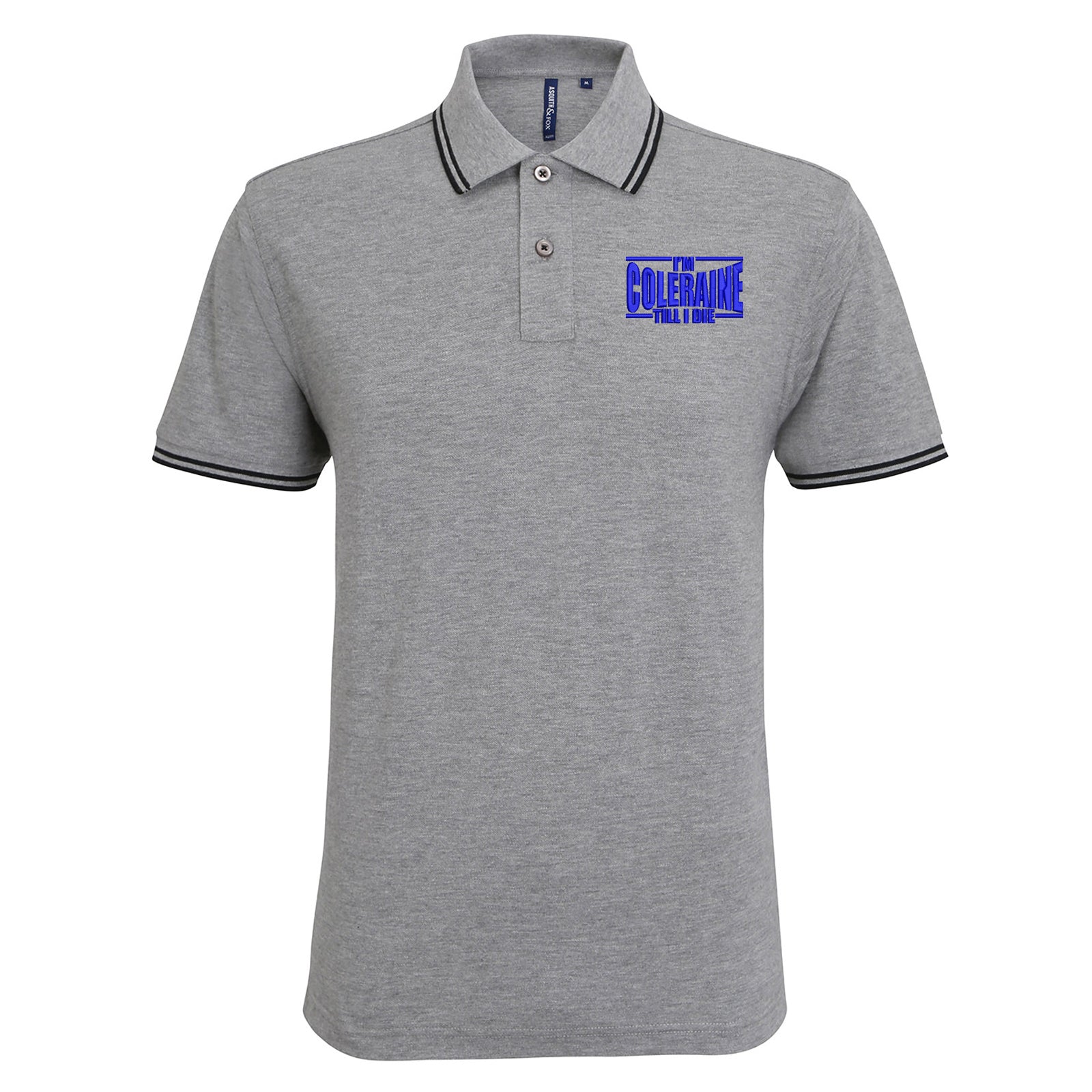 I am Coleraine Embroidered Polo Shirt