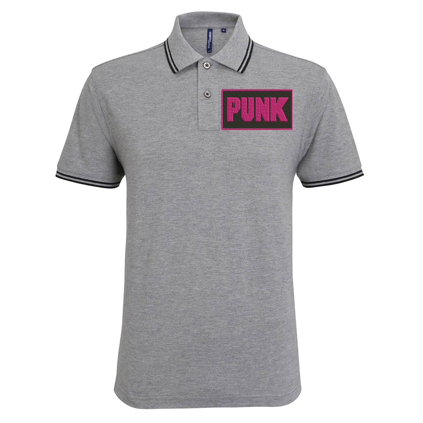 CM Punk Tipped Polo Shirt