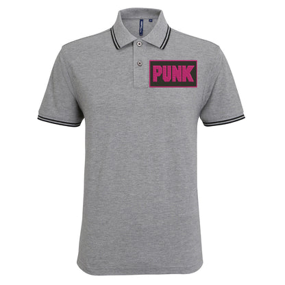 CM Punk Tipped Polo Shirt