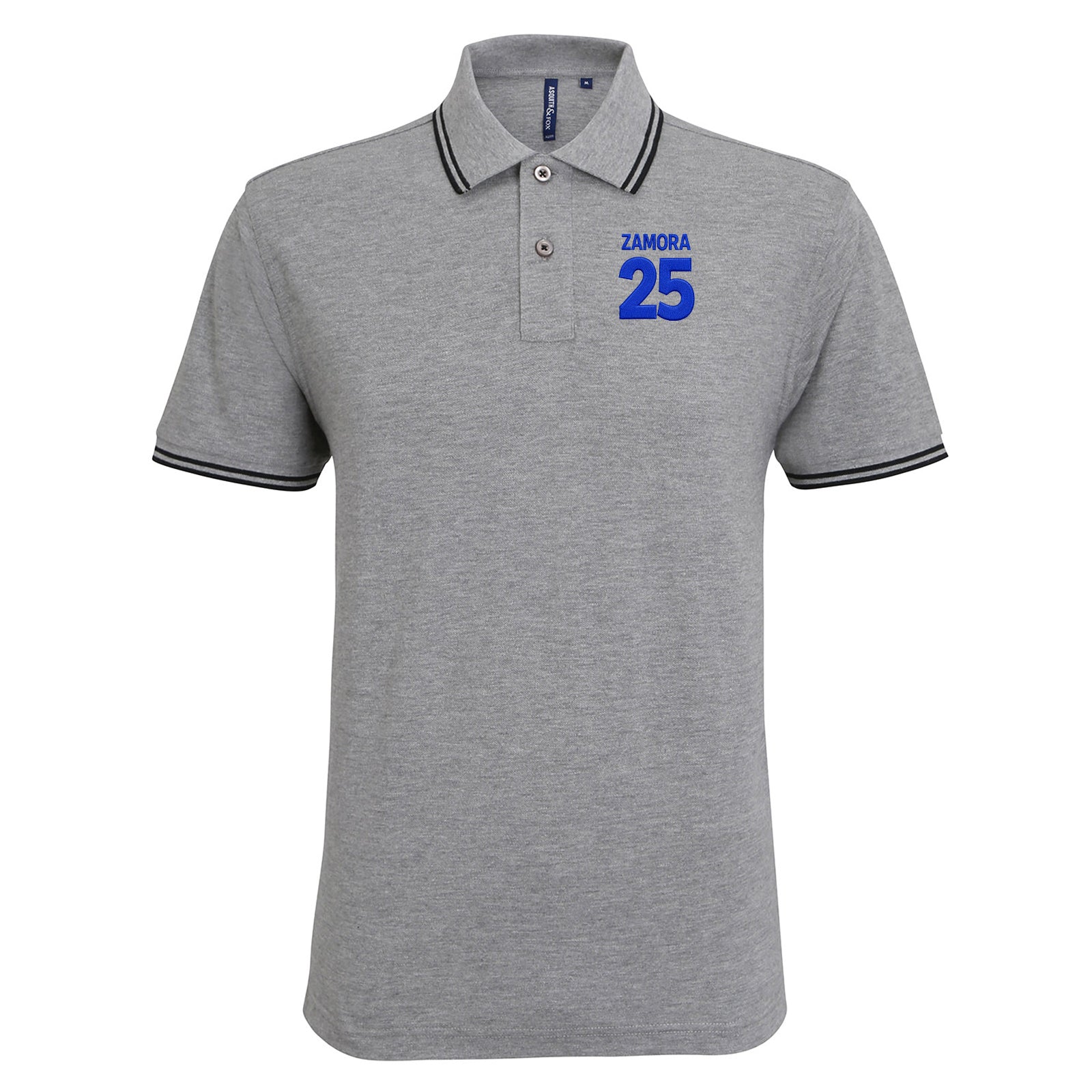 Bobby Zamora Brighton Football Tipped Polo Shirt 