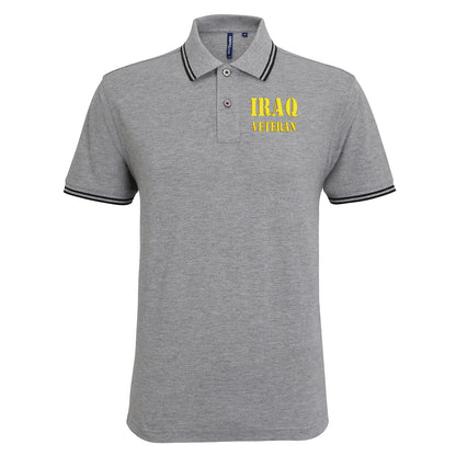 Iraq Veteran Tipped Polo Shirt