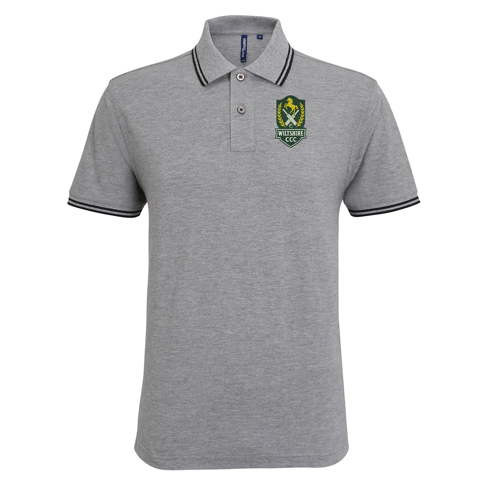 Wiltshire County Cricket Club Tipped Polo Shirt