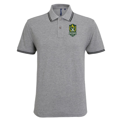 Wiltshire County Cricket Club Tipped Polo Shirt