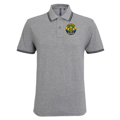 Brazil World Cup 2026 Football Tipped Polo Shirt